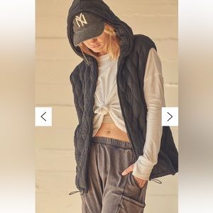 Free People Dream Big Quilted Vest